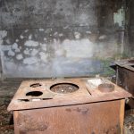 Lost place: Alter, rostiger Herd im Bärental