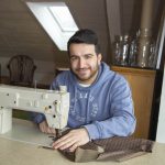 Schneider aus Syrien, Nähwerkstätte, Foto Anita Arneitz, www.anitaaufreisen.at