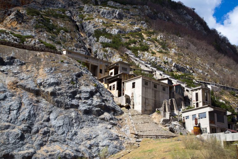 Cave del Predil, Bergwerk Raibl, Italien, Friaul, www.anitaaufreisen.at