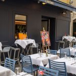 Restaurants in der Rue de Halles in Ajaccio, Korsika, Foto Anita Arneitz, www.anitaaufreisen.at