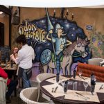 Restaurants in der Rue de Halles in Ajaccio, Korsika, Foto Anita Arneitz, www.anitaaufreisen.at