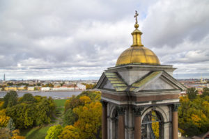 Blick von der Kathedrale in St. Petersburg Foto Anita Arneitz
