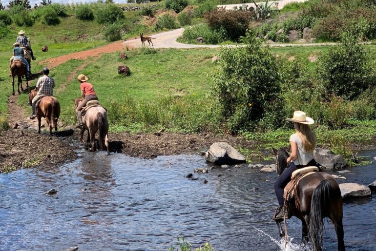 Reiten in Mexiko