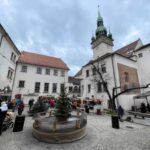 Weihnachtsmarkt beim Alten Rathaus in Brünn